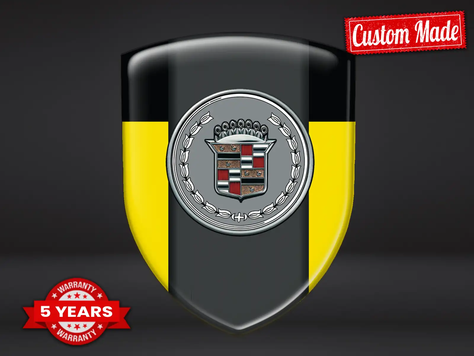 Cadillac Badges Tous Modèles Pro Max Durable Design Stylé